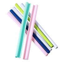 FDA Approved BPA Free Eco-friendly Openable Straws Shenzhen Kean Silicone Straw Set